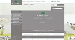 Desktop Screenshot of ebareket.lt